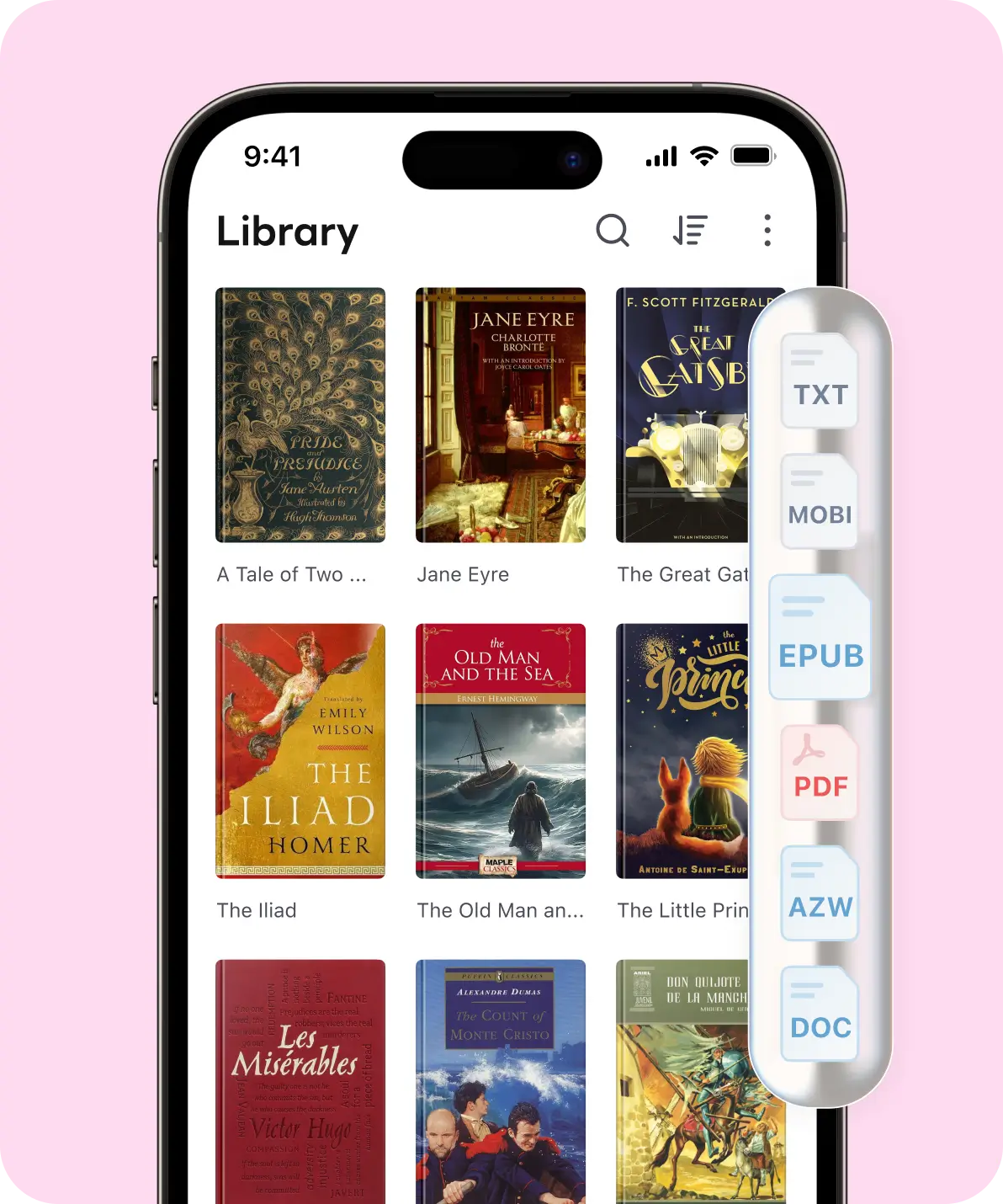 Bring every format into one library